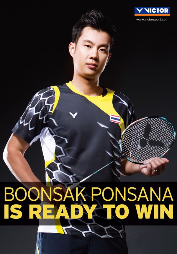 Boonsak Ponsana signs with VICTOR